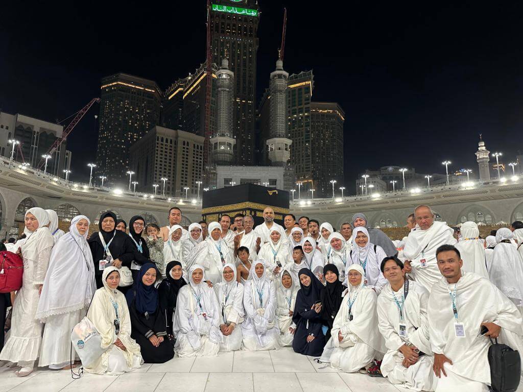 Jamaah Bersama syekh jaber agustus