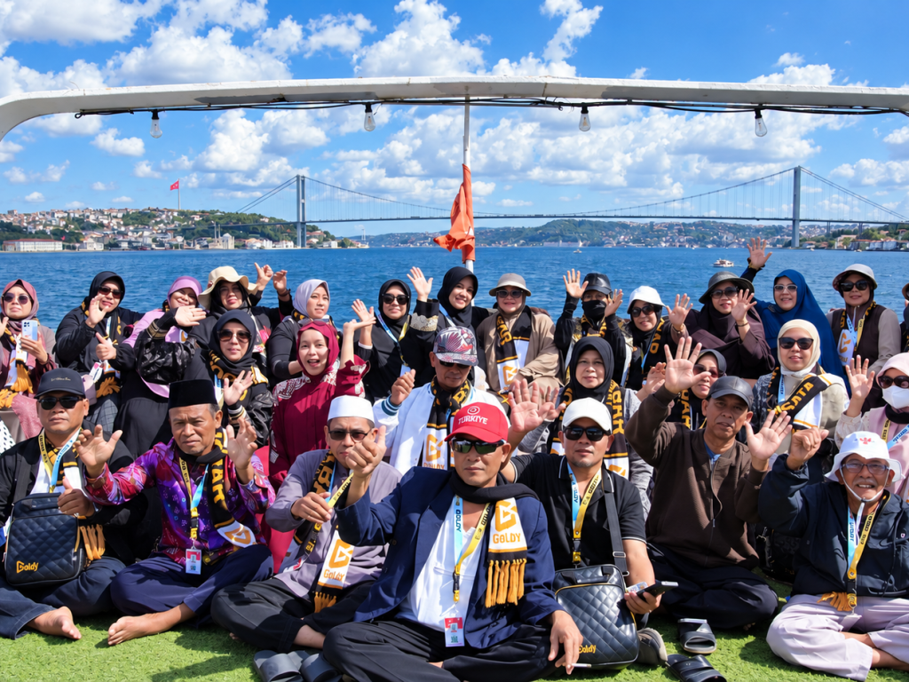 foto bersama di turki
