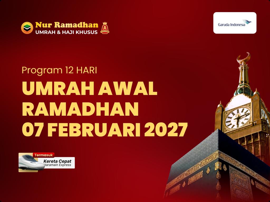 Paket Umrah Ramadhan 2027 Jogja