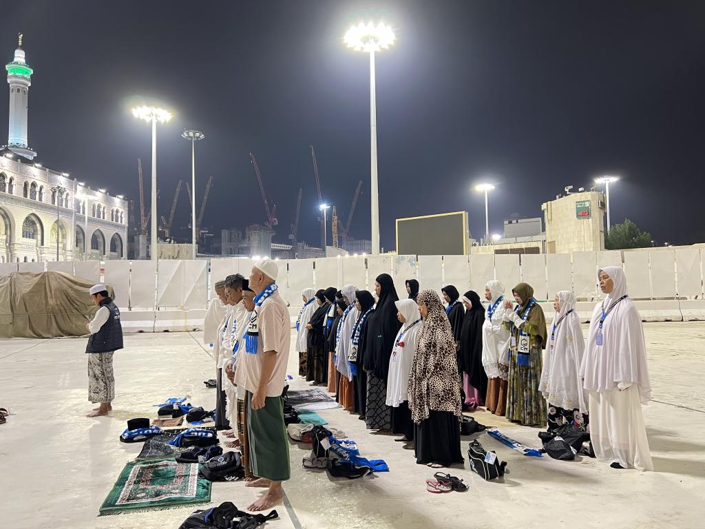 Tahajud Berjamaah di Rooftop Masjidil Haram