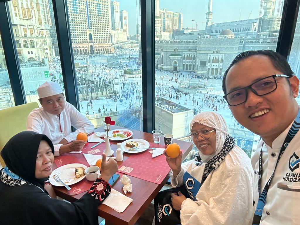 Jamaah Haji di Hotel Mekkah